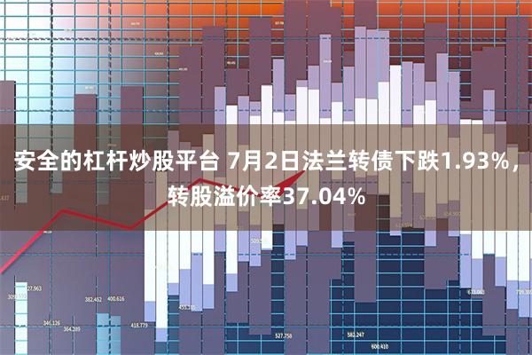 安全的杠杆炒股平台 7月2日法兰转债下跌1.93%，转股溢价率37.04%